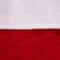 35" Traditional Red with White Cuff Plush Christmas Stocking